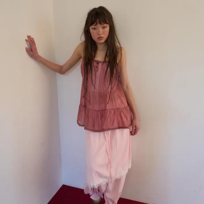 Sundae Bustier / Rose