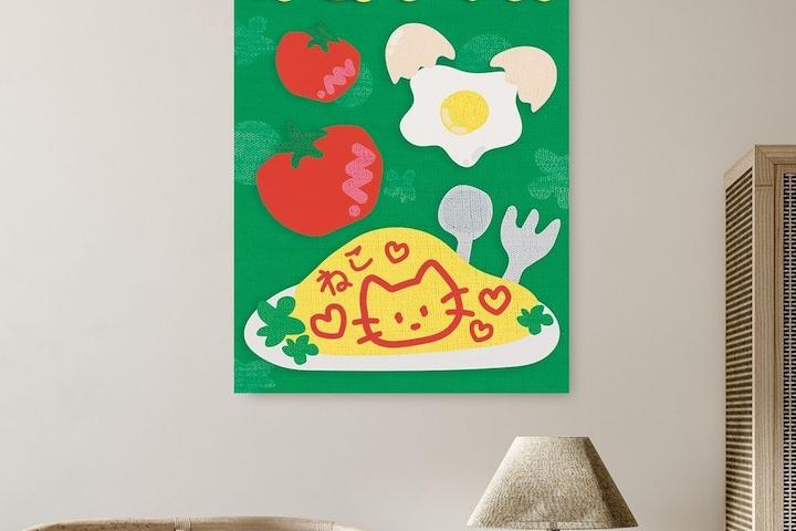 접착 매직 포스터 일러스트 시리즈 06