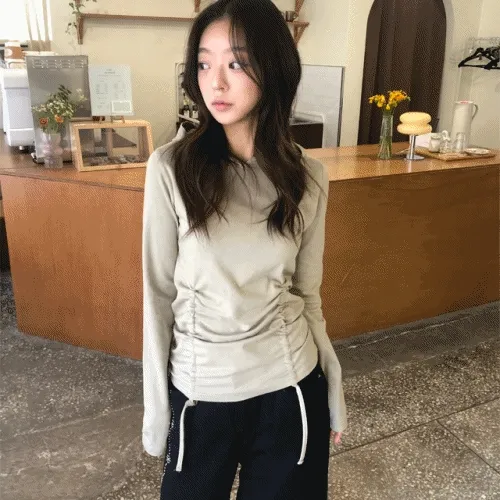 [핏보장] 스트랩 셔링후드 T