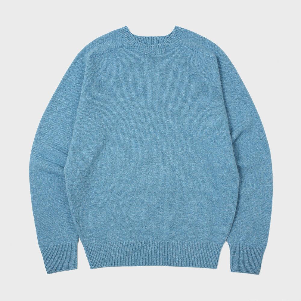 Dore Crewneck Knit Blue 도어 크루넥 니트 블루