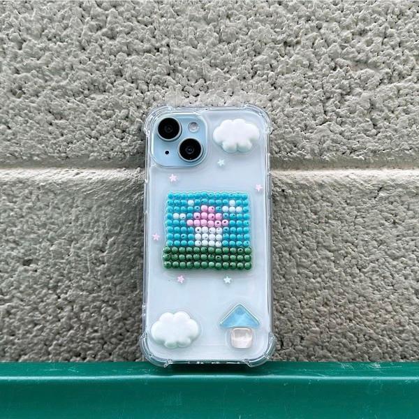 "house beads" resin case