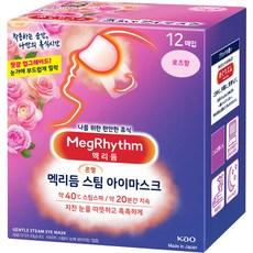 멕리듬 스팀 아이마스크 로즈향  12개입, 1개