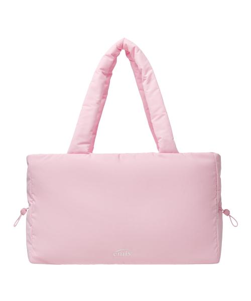 PUFFER STRING TOTE BAG-PINK