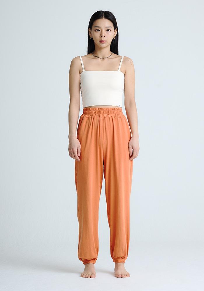 Basic Pants - Citrus Orange