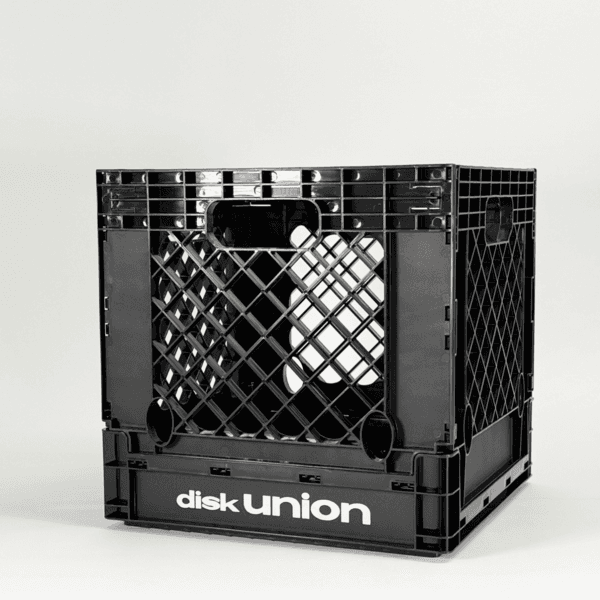 DISKUNION ORIGINAL RECORD CRATE - BLACK