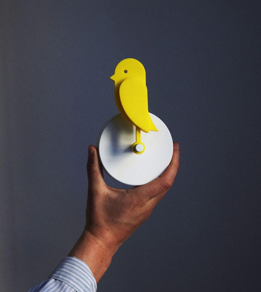 이산화탄소 센서 CO2 측정기 벽걸이 환기센서 홈인테리어 Birdie