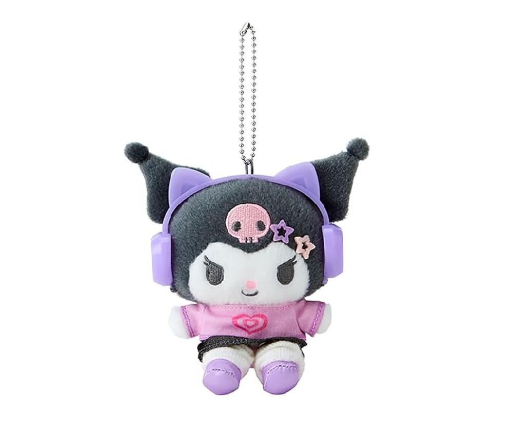 산리오 SANRIO 쿠로미 마스코트 헤이세이 팝 디자인 키링 키홀더