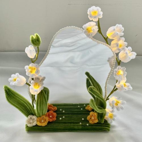 [동영상 제공] 모루 철사 공예 은방울 정원 거울 DIY 패키지