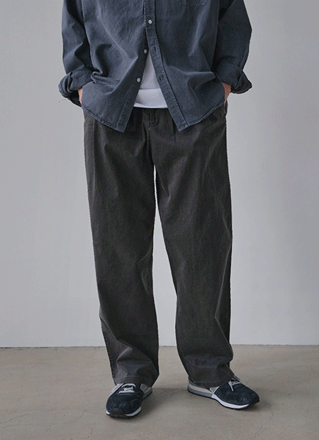 레거시 피그먼트 와이드 팬츠