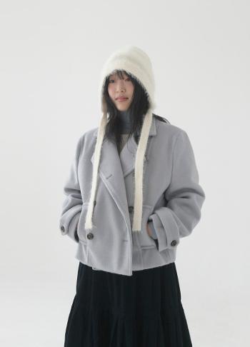 에프터먼데이 snob double short coat (3c)