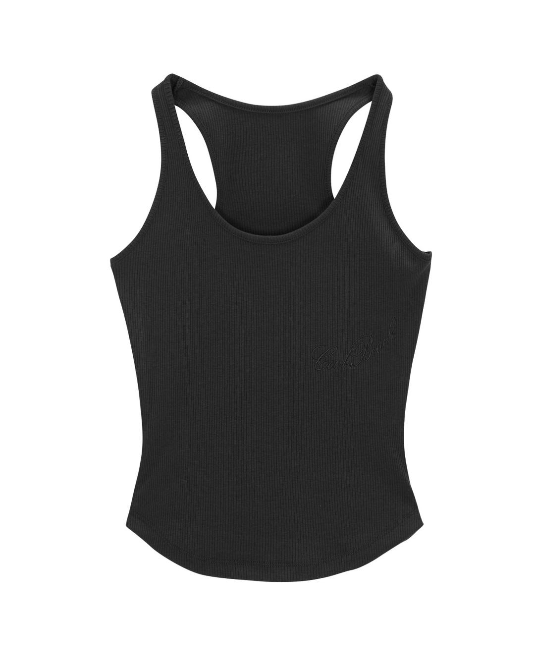 CS BEACH SLEEVELESS-020 (BLACK)