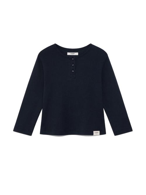 3/4 BUTTON FLY TEE (NAVY)