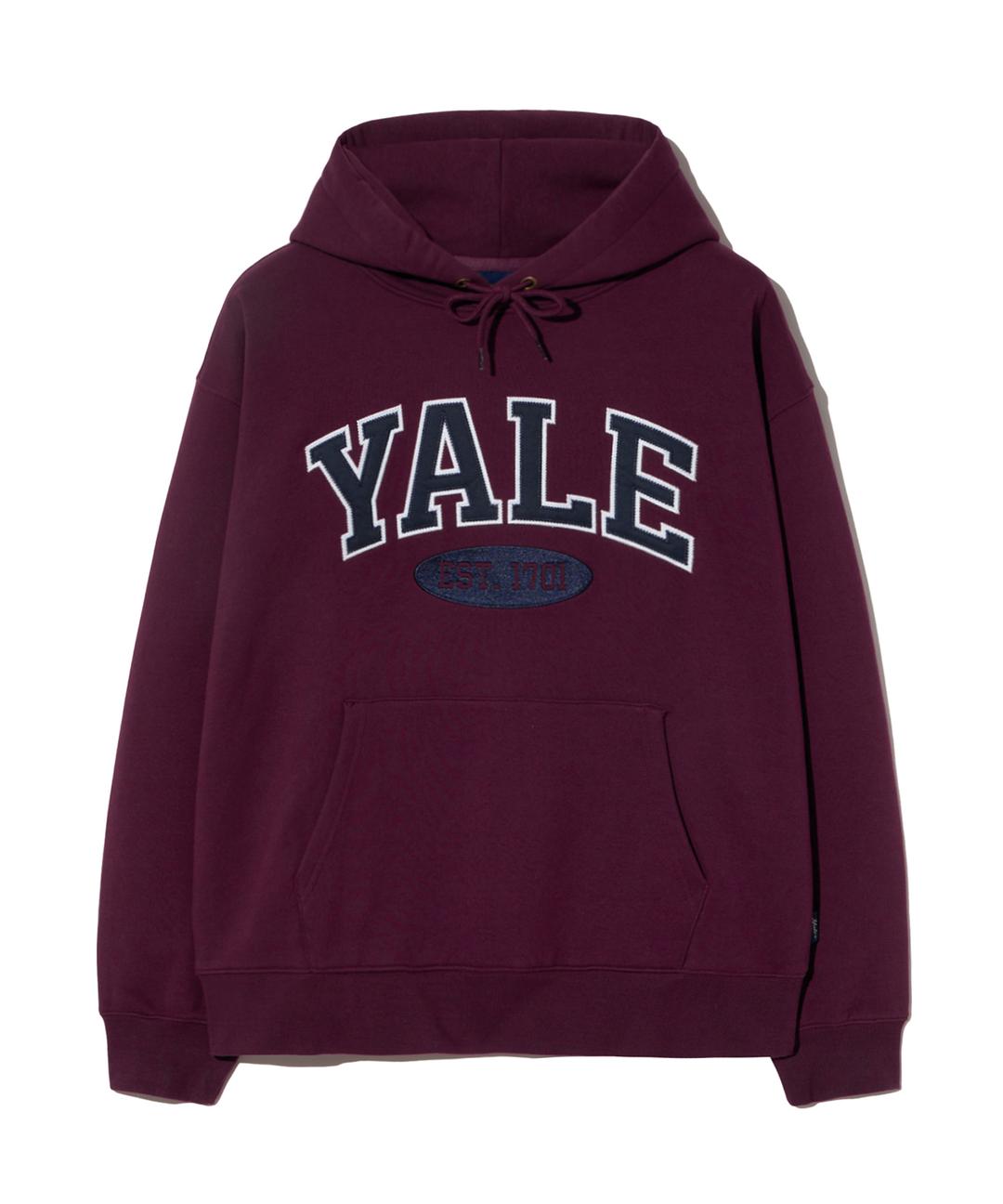 [12/1 예약발송] 투톤아치 후드_와인