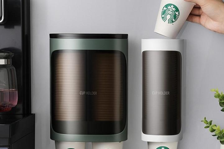 종이컵 디스펜서 홀더 거치대_싱글