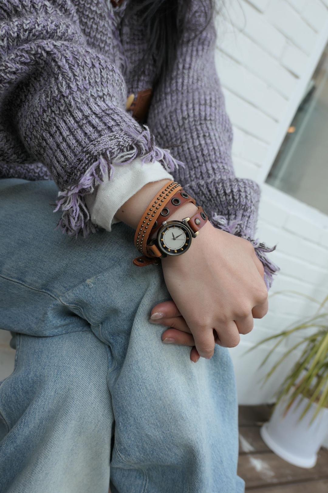 Gold Stud Hall Watch