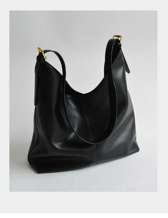 소가죽 가벼운 빅 숄더백 버킷백 숄더 가방 A4수납 쇼퍼백 직장인 가방