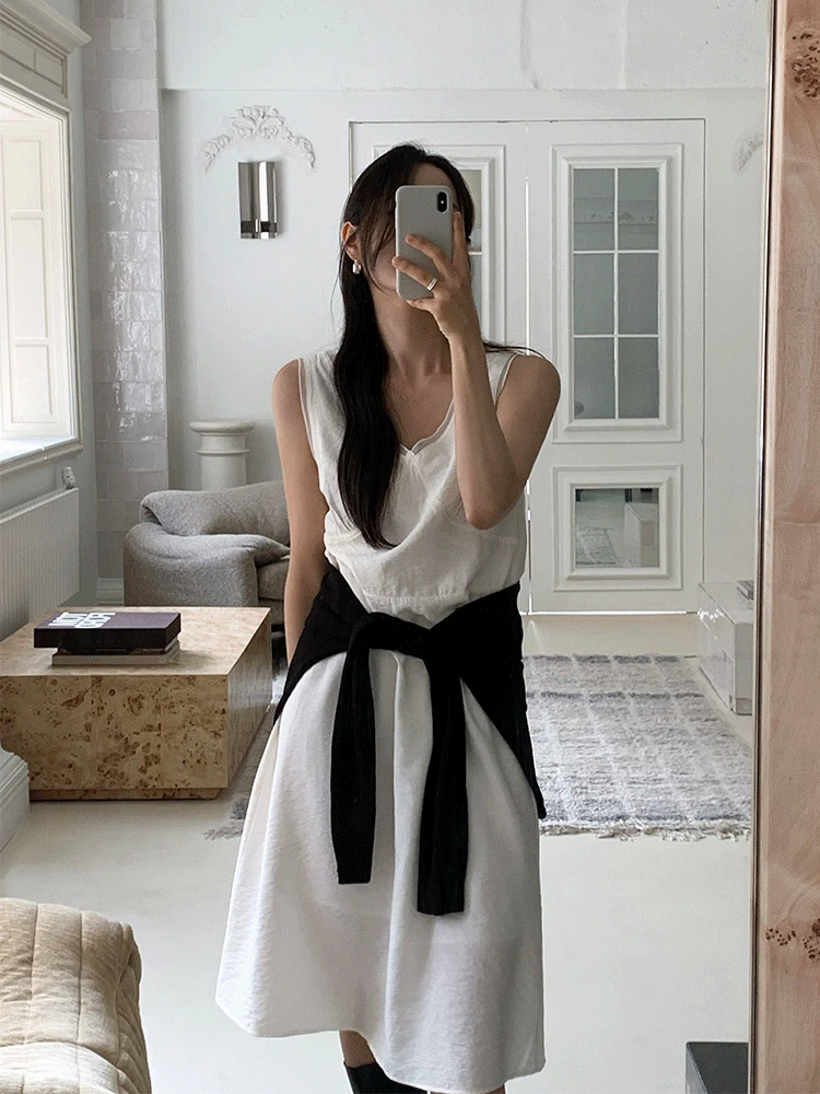 미블 롱 원피스(2color)