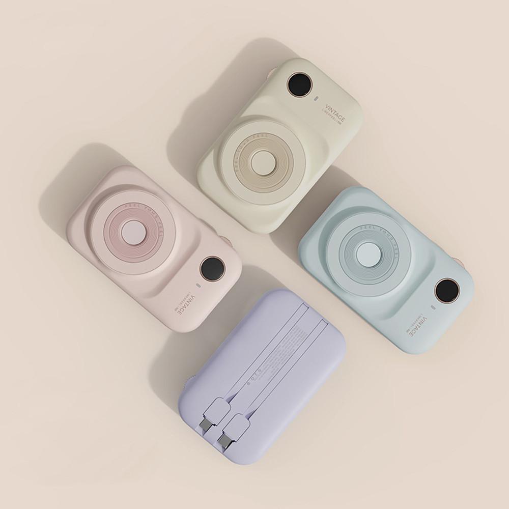 샤오미 휴대용 SOLOVE 고속 10000mAh 무선 충전 보조 배터리 아이폰 맥세이프 호환 거치대