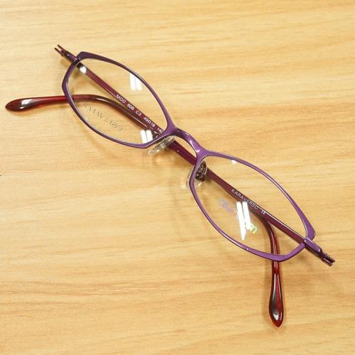 90s 프랑스제 카라베르소 알루미늄 슬림 프레임 안경 2052 (3개 입고)