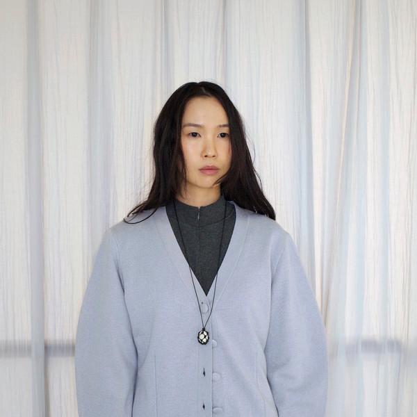 stone pandant drop necklace