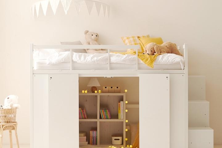 쿠폰가 479,200원 / 탱크 철제 벙커침대 수납형 SS 수납계단