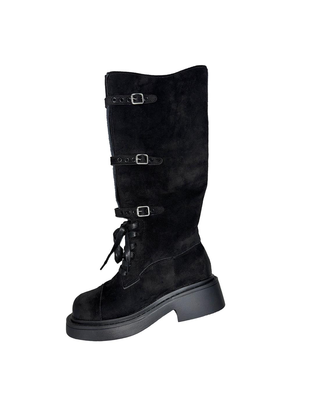*select* Triple Buckle Boots