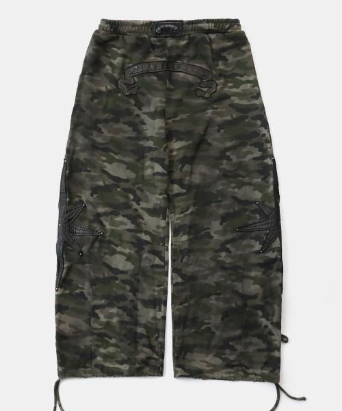 코스모 패치 2 Way 커브드 조거 트라우져 - 그린카모