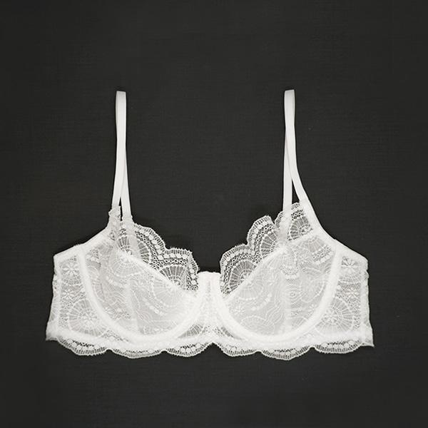 [4차 재입고]Classic Wire Bralette Blanc (클래식 와이어 브라렛 블랑)