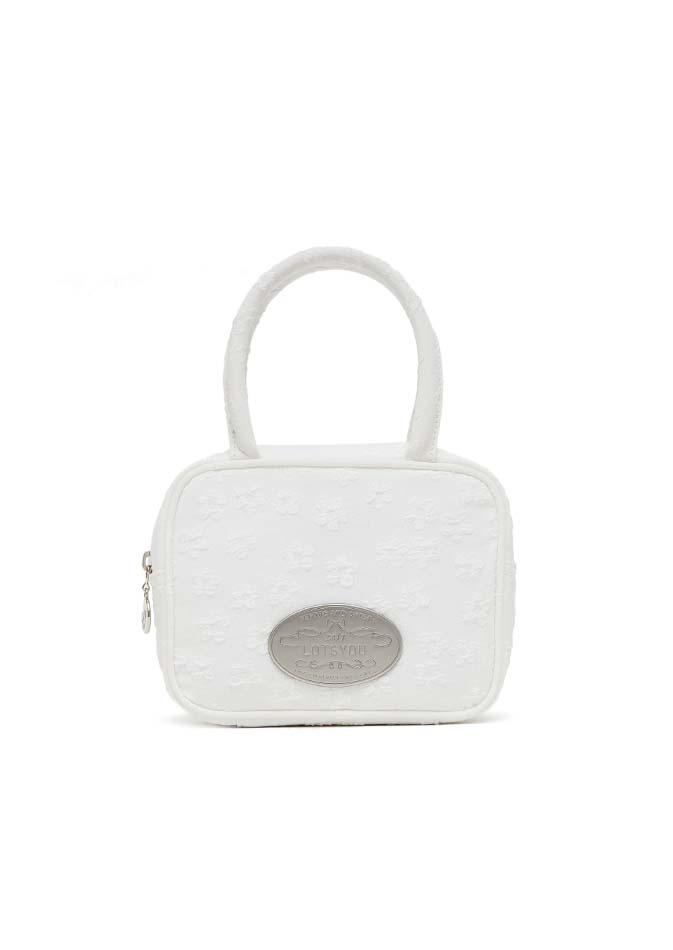lotsyou_Lumpy Bumpy Totebag White
