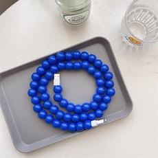 예쁜 감성 마카롱 컬러 비즈 오브 진주 구슬 아이폰 아이패드 충전케이블 보호 충전기 악세서리