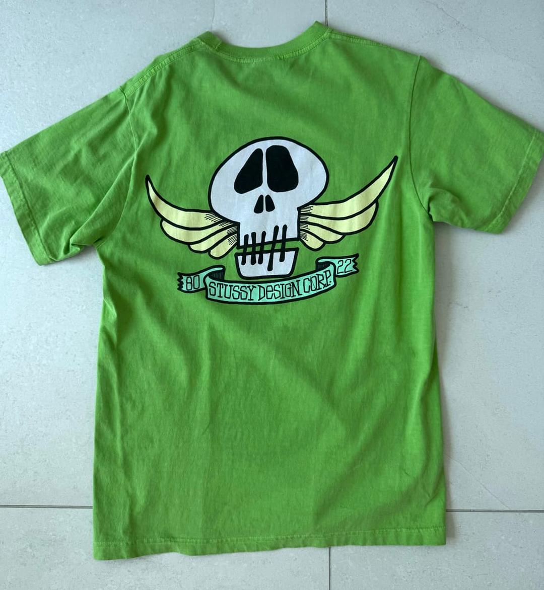 Skull Wings Pigment Dyed Tee | 후루츠패밀리