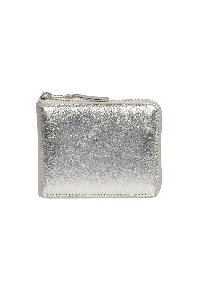 Comme des Garçons Wallet Metallic Effect Wallet