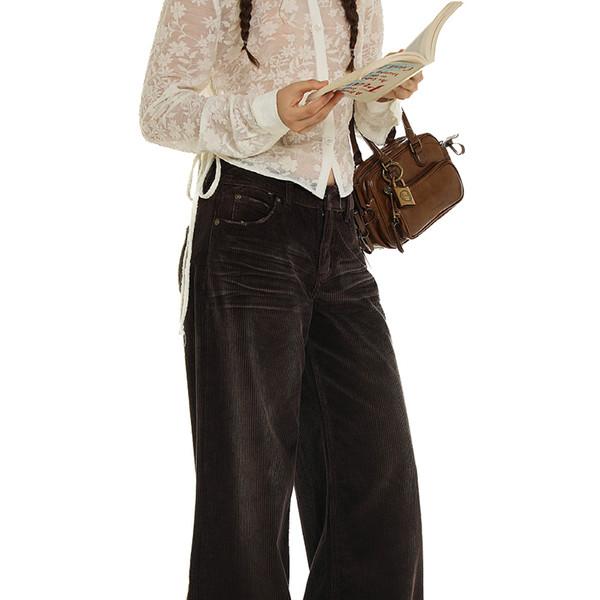 Cat Beard Corduroy Pants