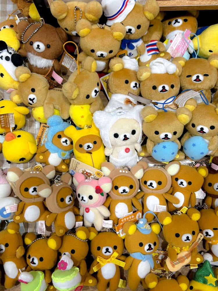 [RILAKKUMA] 리락쿠마 미니 인형 키링 모음 ver.3