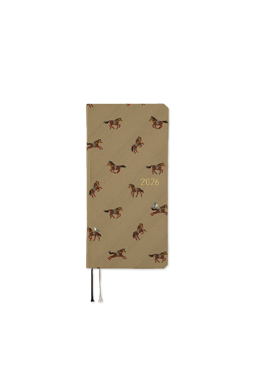 윅스 Weeks: Bow & Tie Galloping Horses