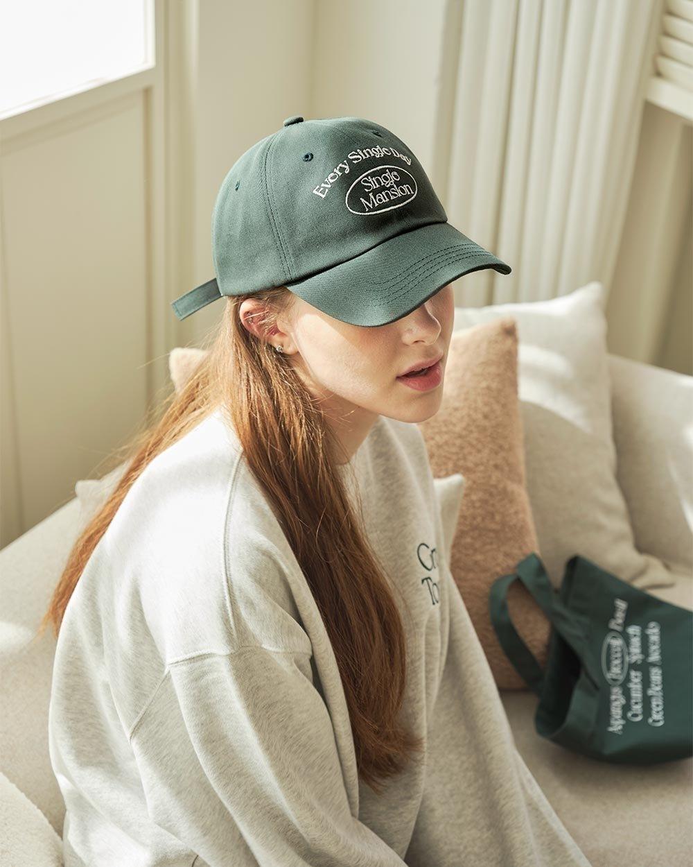 Soft Ball Cap Deep Green