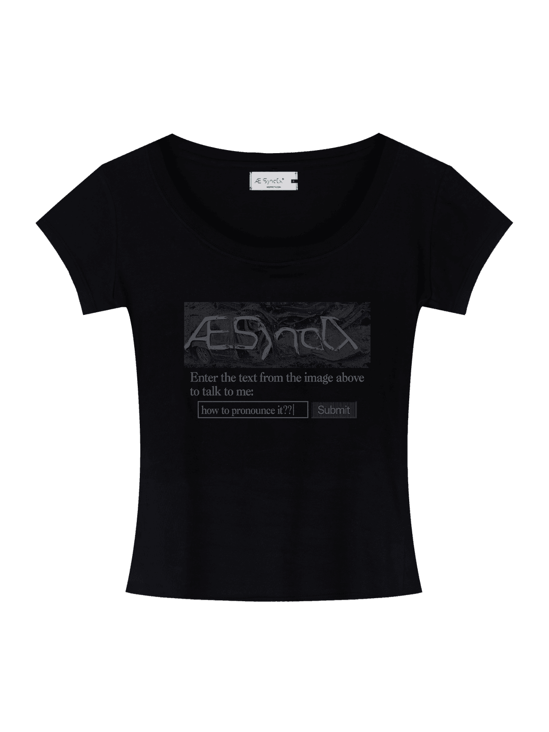 "HOW TO PRONOUNCE IT?" BABY T-SHIRT - XS
