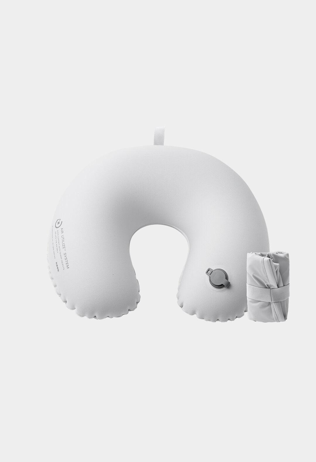 [여행용 에어 목베개] keek Air Neck Cushion (Pillow_U)- Light Gray