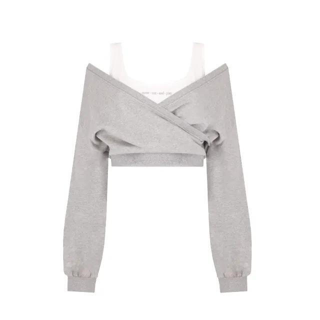 [Made] Layered Basic sweatshirt