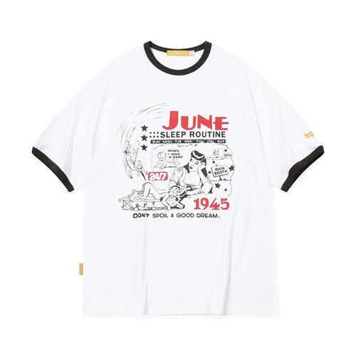 [05/30 예약배송]Sleep Routine T-shirt(WHITE)