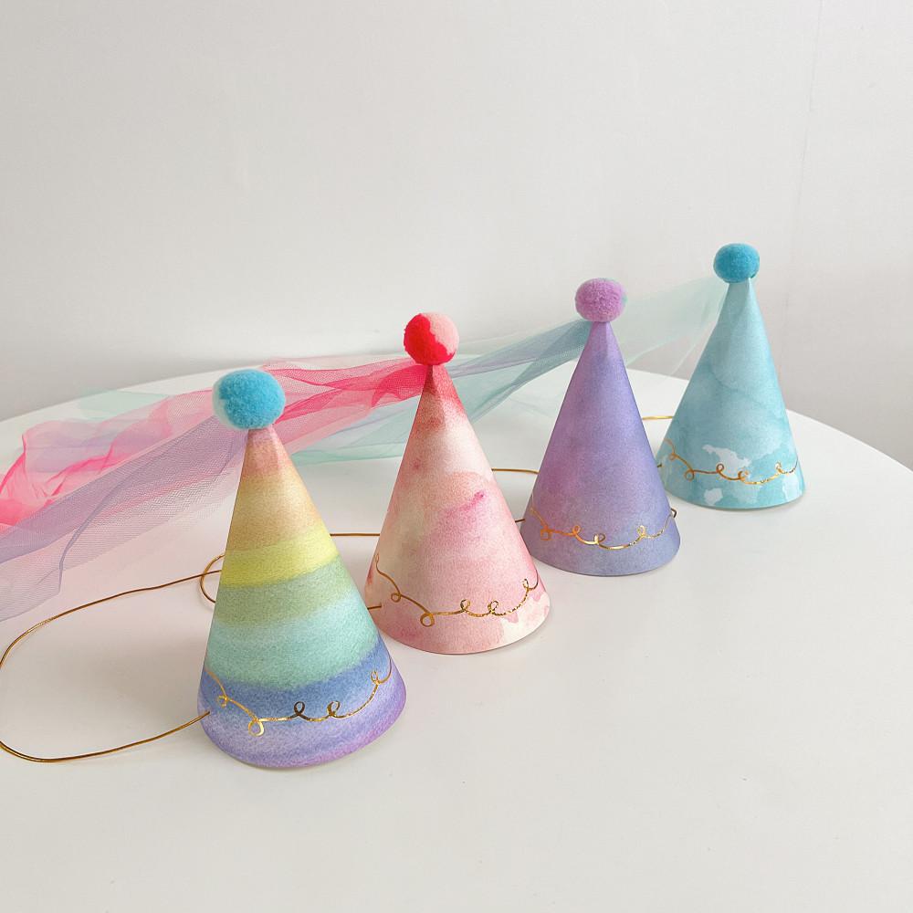 페이퍼 요정 파티햇 생일파티 고깔모자 파티고깔