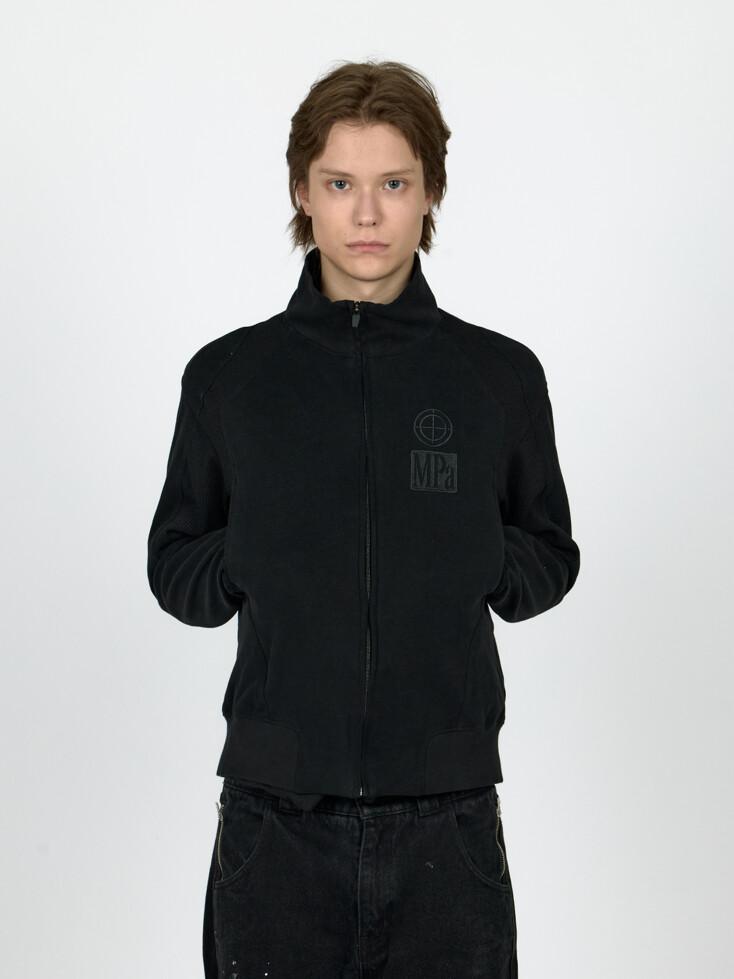 MPa CONTRAST ZIPPED JACKET (BLACK) 5/29 순차배송