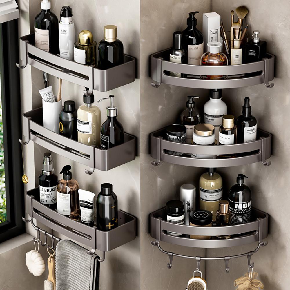 홈바내쓰 욕실선반 화장실 무타공 젠다이 코너 거치대 받침대 수납 정리대 욕실용품정리