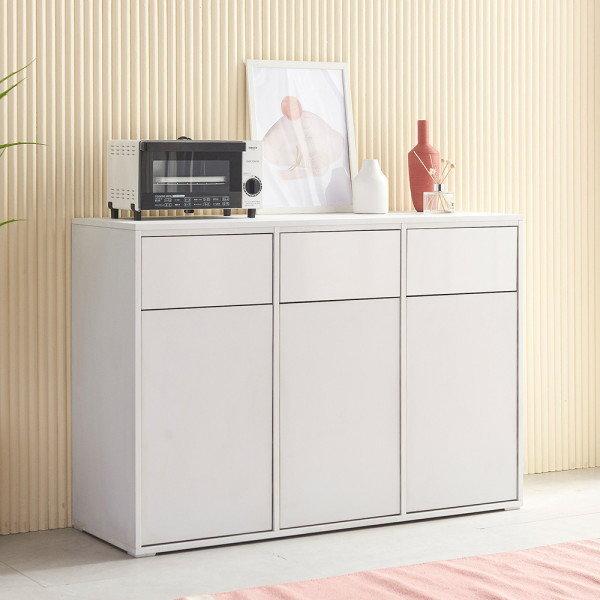 로덴 휴지통 수납장 분리수거함 3단_착불