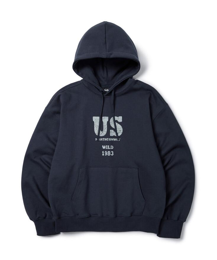 빈티지 후드(U.S WILD) 슬레이트 블루