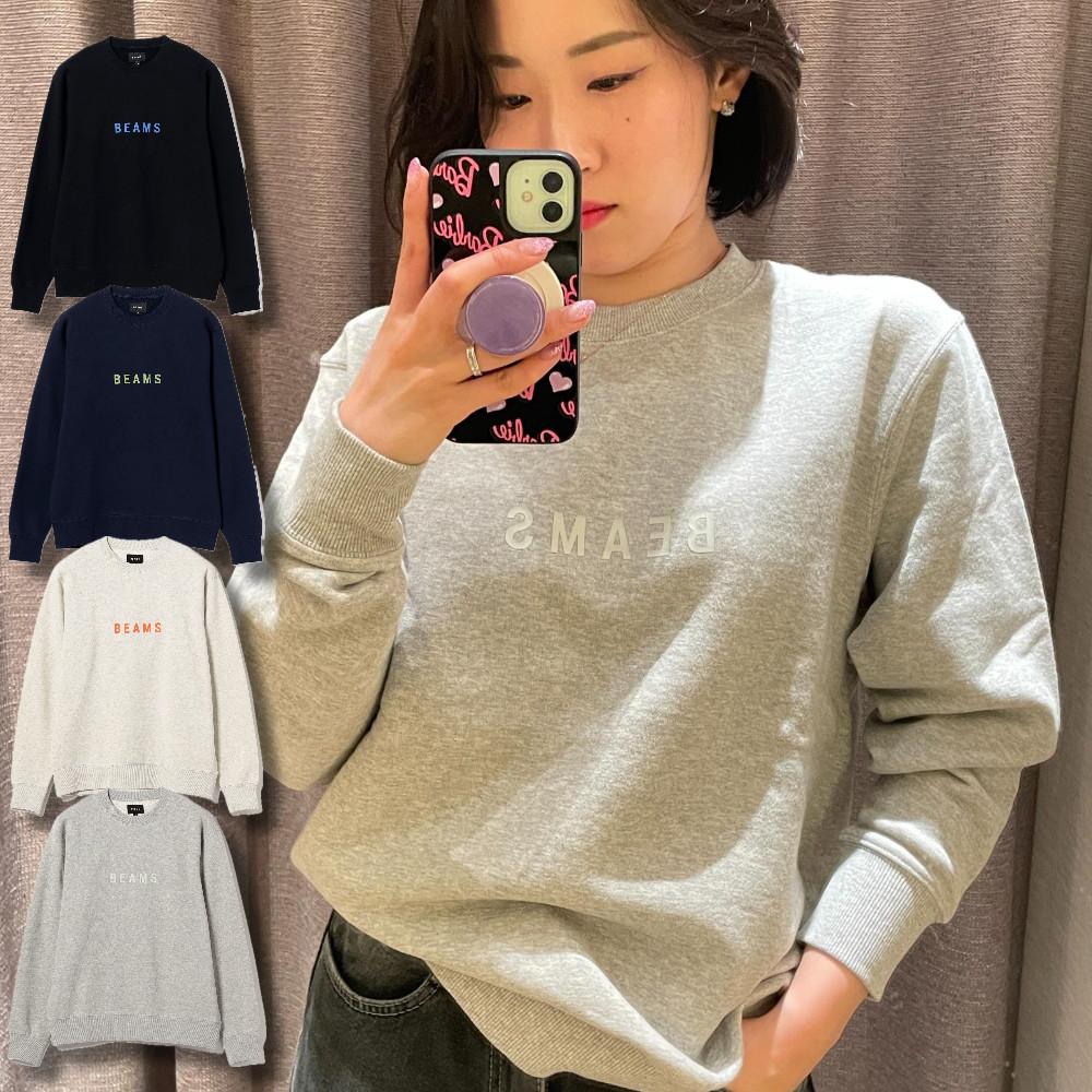 빔즈 로고 맨투맨 커플 24SS