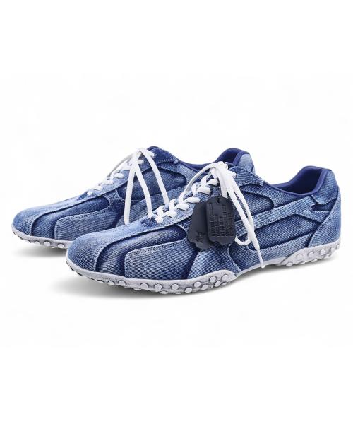 스파이더 워싱 스니커즈 데님