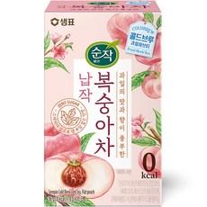 순작 납작복숭아차 티백