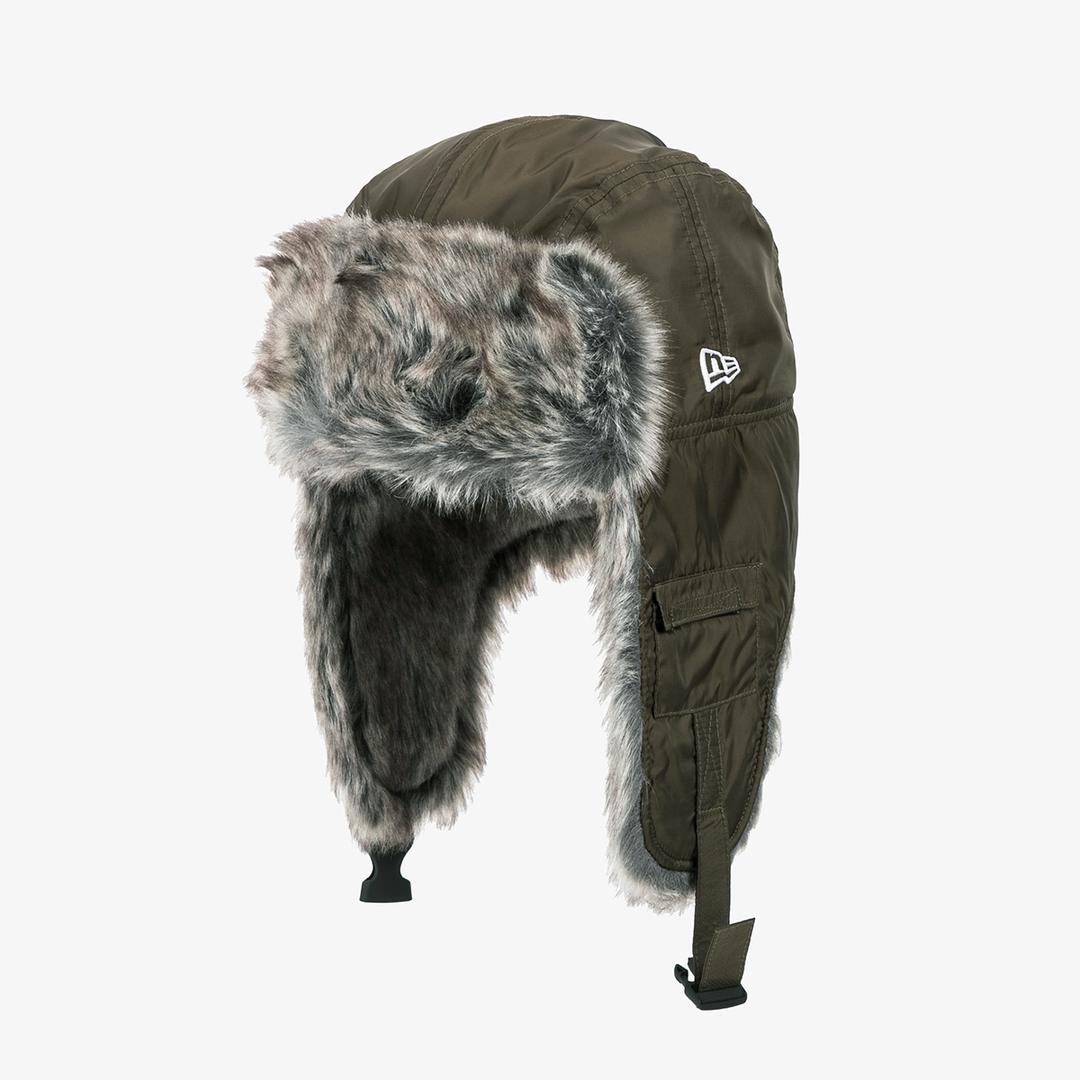 아웃도어 워터 리펠런트 퍼 트래퍼 올리브