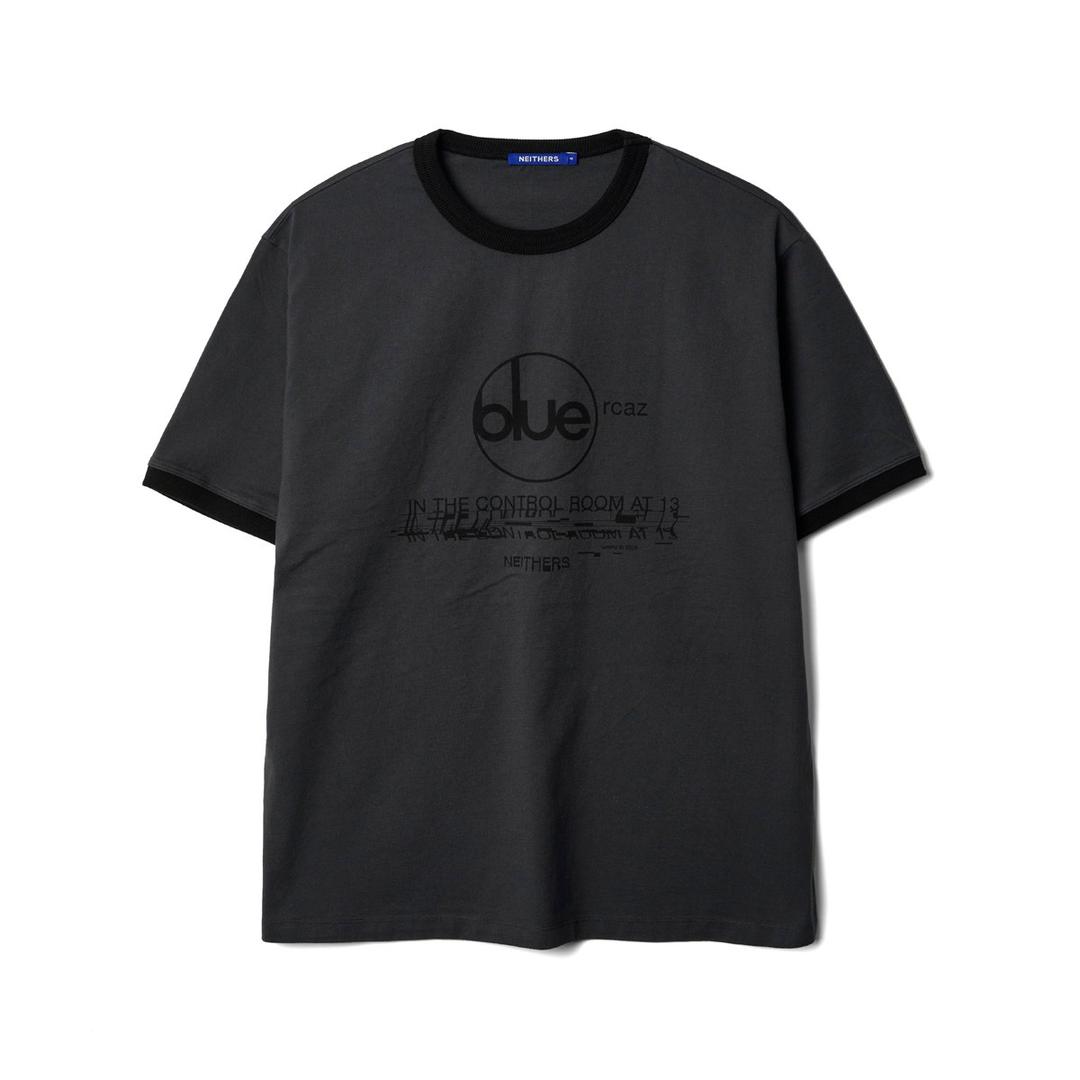 MUSICIAN S/S RINGER T-SHIRT (CHARCOAL)